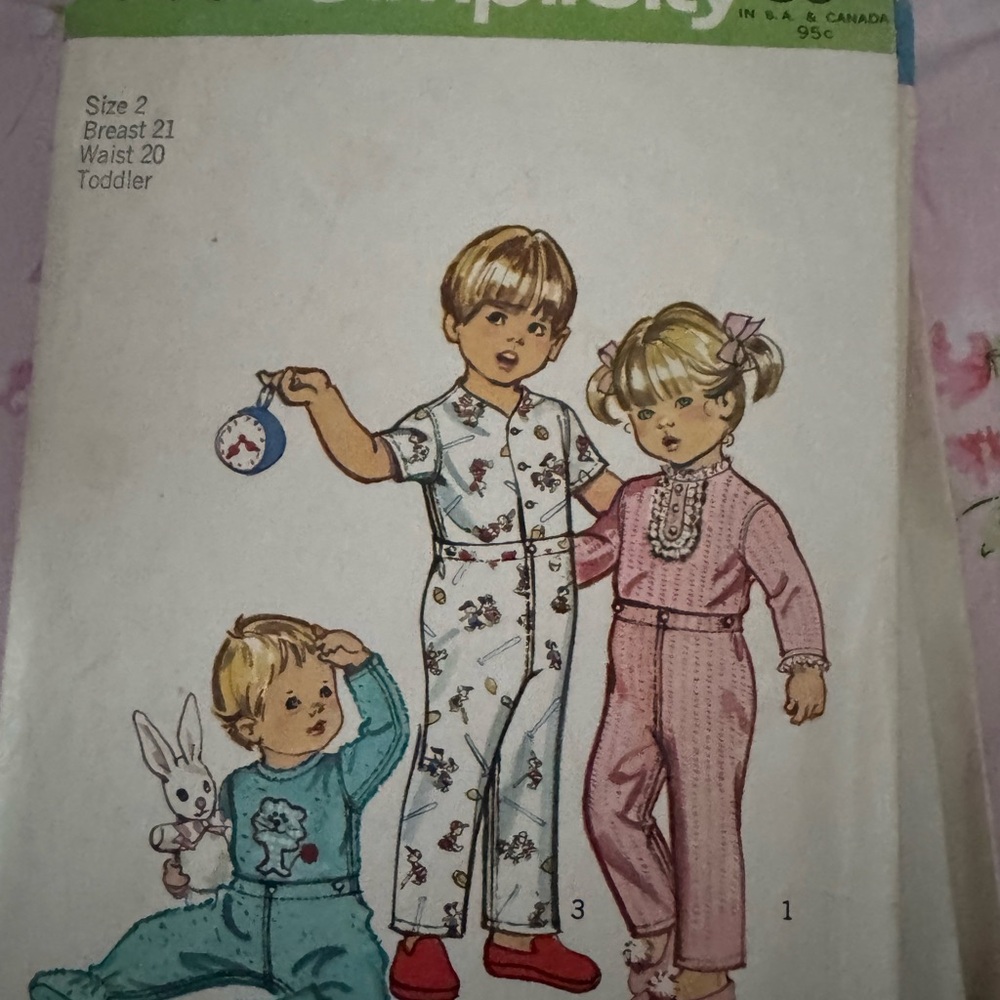 Vintage patterns Pj’s